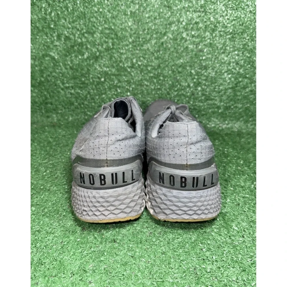 NOBULL Men Size 12 Ripstop Runner Athletic Sneaker Grey‎ Running Walking Shoes